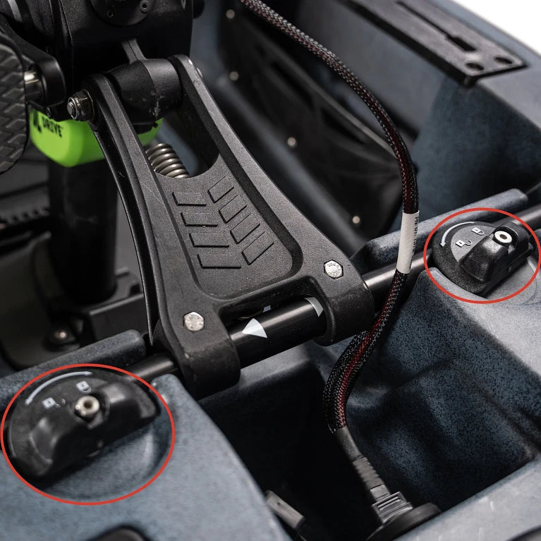 Old Town Lock Knob Kit for Predator, Topwater, and Sportsman Kayaks