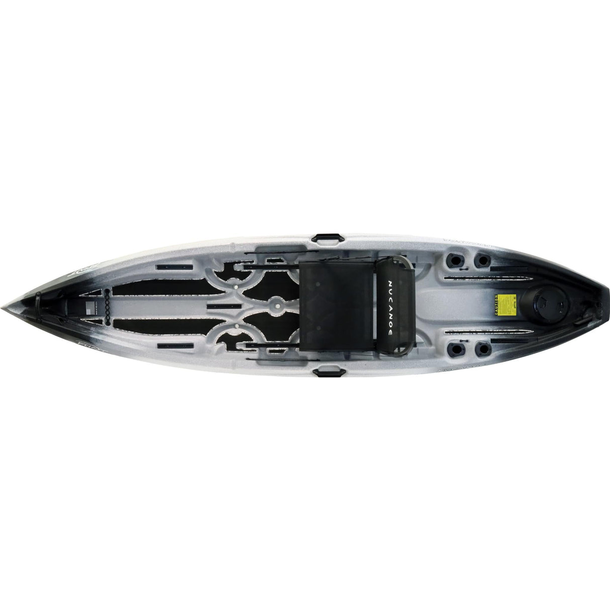 NuCanoe Flint Sit-on-Top Fishing/Hunting Kayak (Paddle, Pedal Drive, OR Motorized)