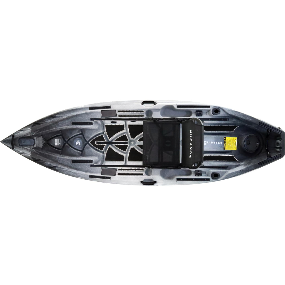 NuCanoe U10 Sit-on-Top Fishing/Hunting Kayak (Paddle, Pedal Drive, OR Motorized)