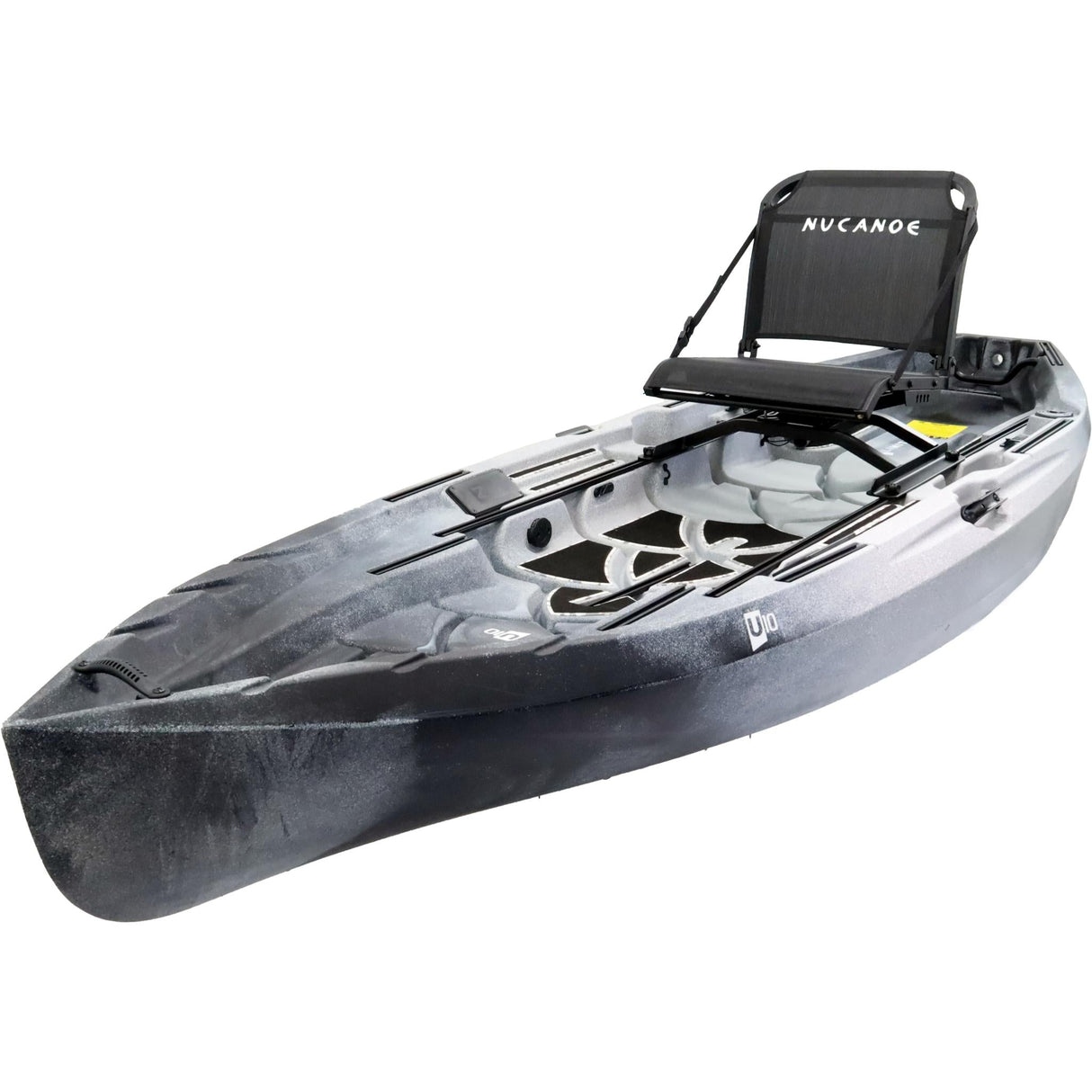 NuCanoe U10 Sit-on-Top Fishing/Hunting Kayak (Paddle, Pedal Drive, OR Motorized)