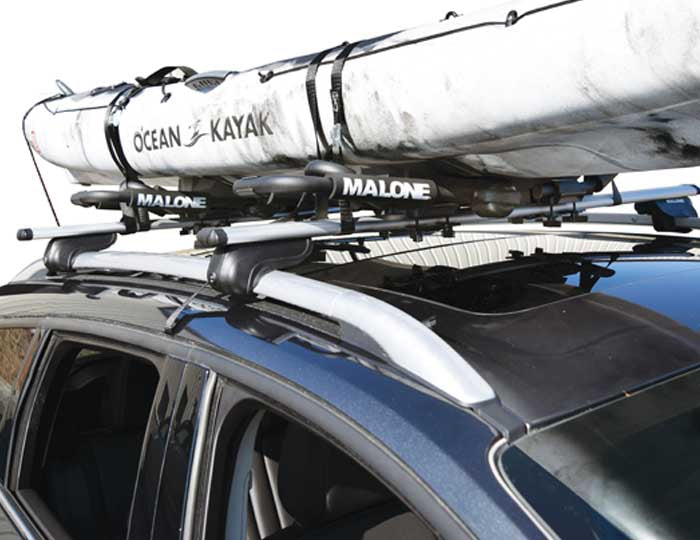 Malone FoldAway-5 Multi-Rack Folding 1 or 2 Kayak, SUP, Canoe Carrier