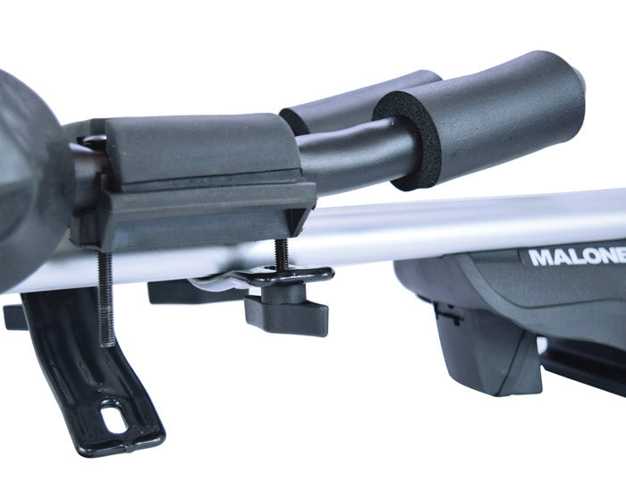 Malone FoldAway-J Kayak Carrier with Tie-Downs - J-Style - Folding - Side Loading