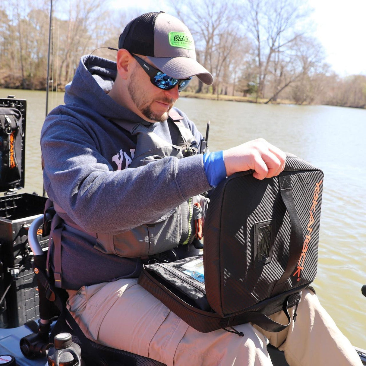 YakAttack 14” x 12” HD Bait Binder, Black Carbon