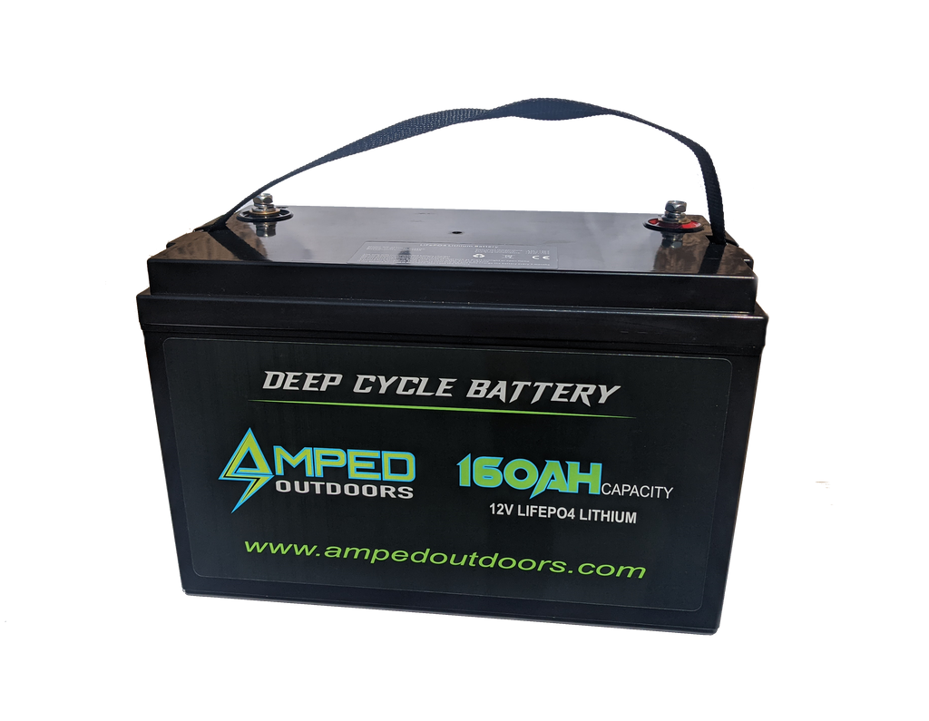 Amped Outdoors 160 AH 12 Volt LIFEPO4 Lithium Battery