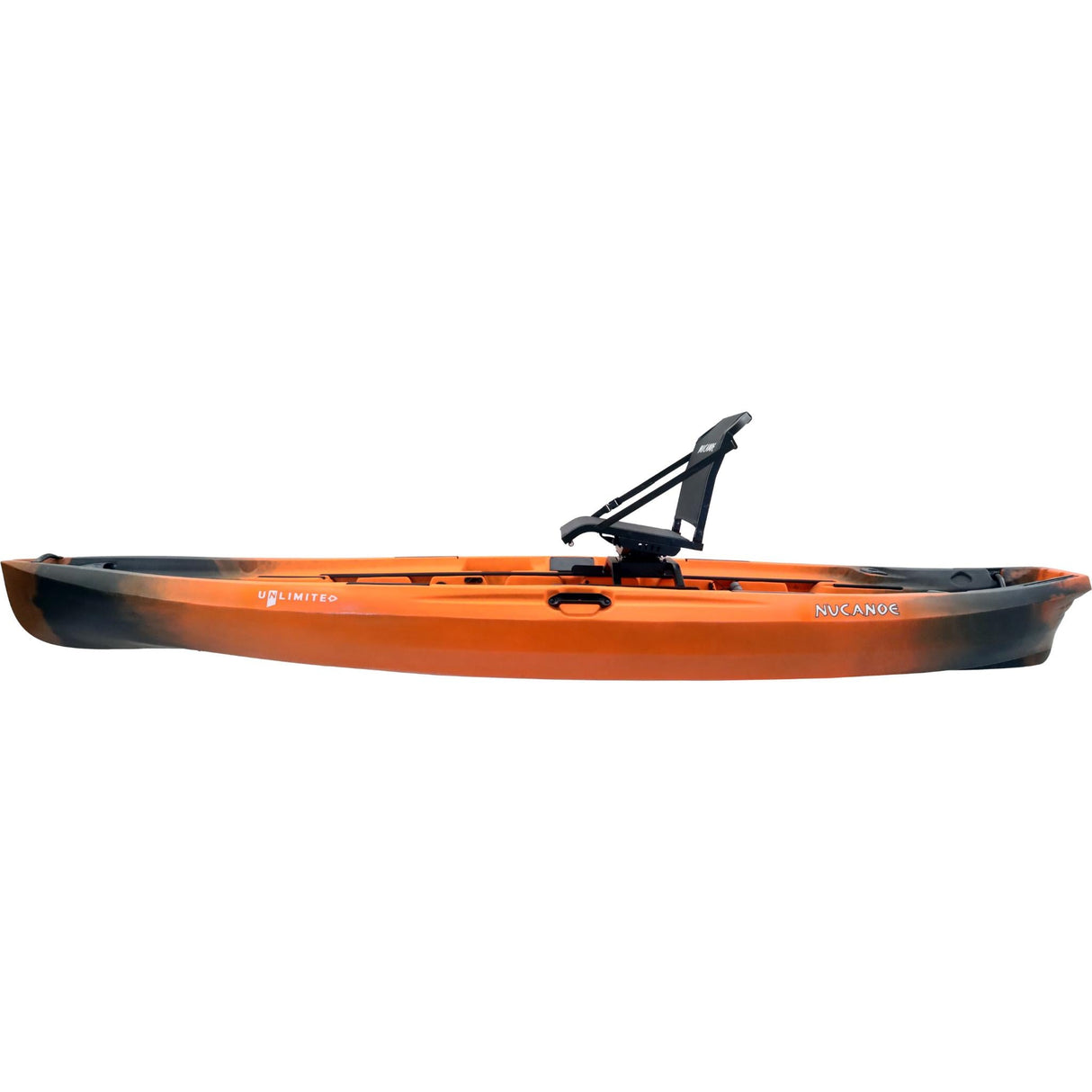 NuCanoe UNLIMITED Sit-on-Top Fishing/Hunting Kayak (Paddle, Pedal Drive, OR Motorized)