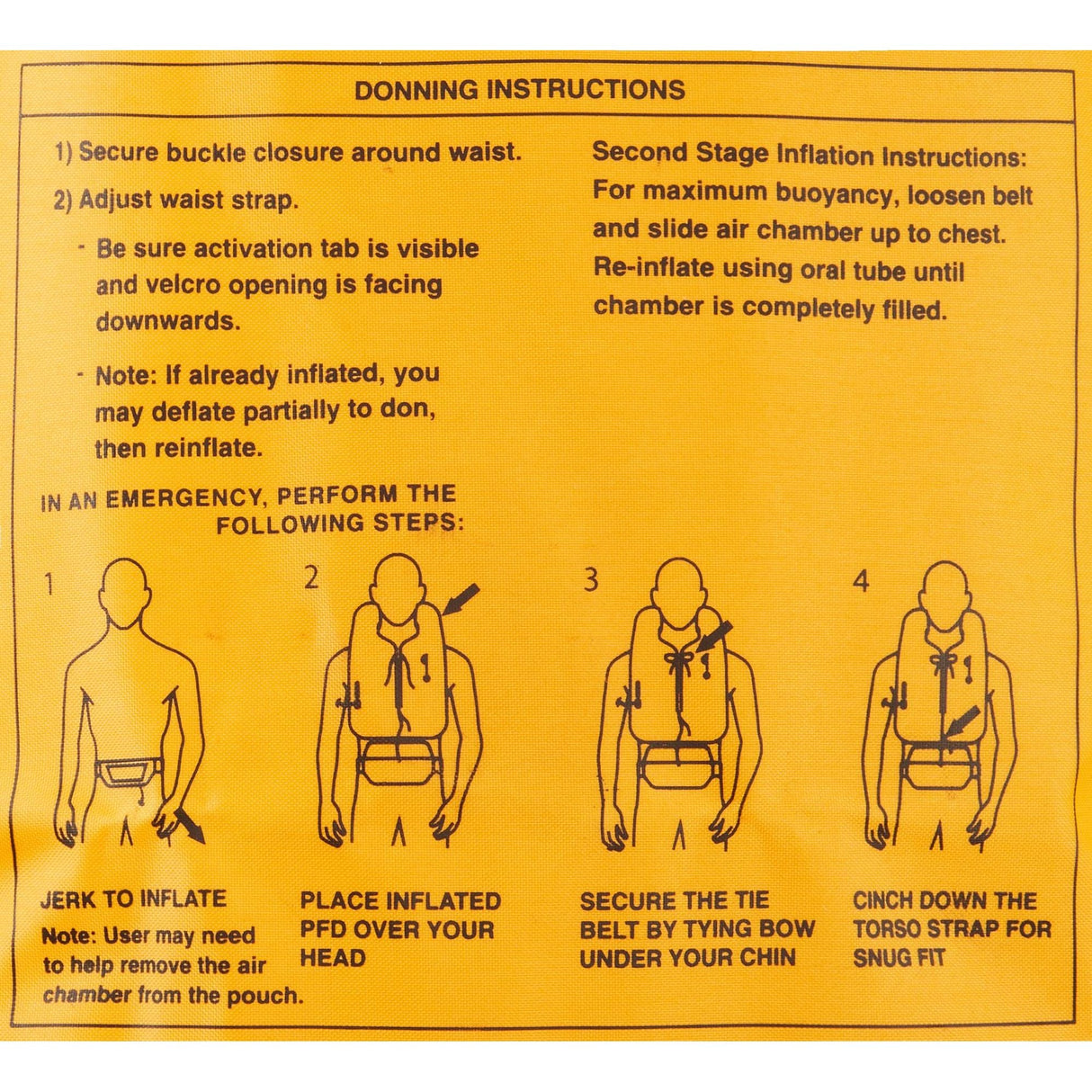 NRS Zephyr Inflatable PFD
