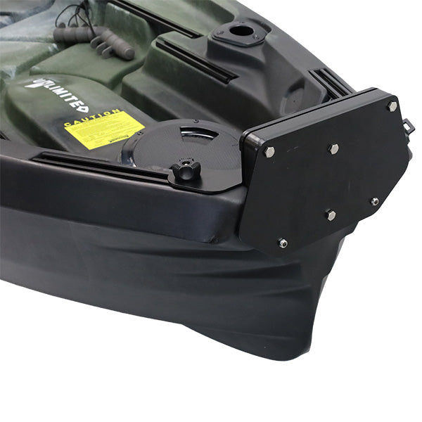 NuCanoe Bow Mount Outboard Motor Mount Kit for Short Shaft Outboard Motors