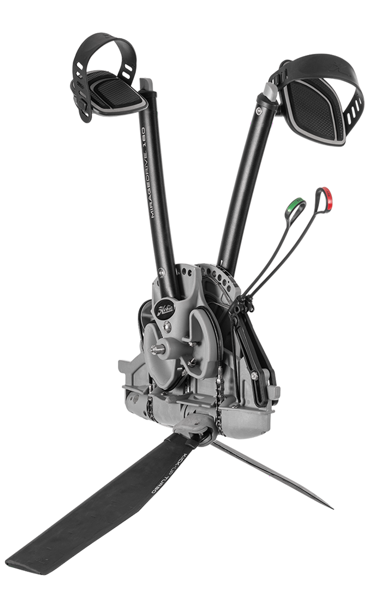 Hobie Mirage Drive 180 V2 with Turbo Kick Up Fins