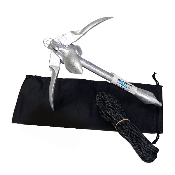 YakGear Anchor in a Bag Grapnel Anchor | AB1 | AB3 | 1