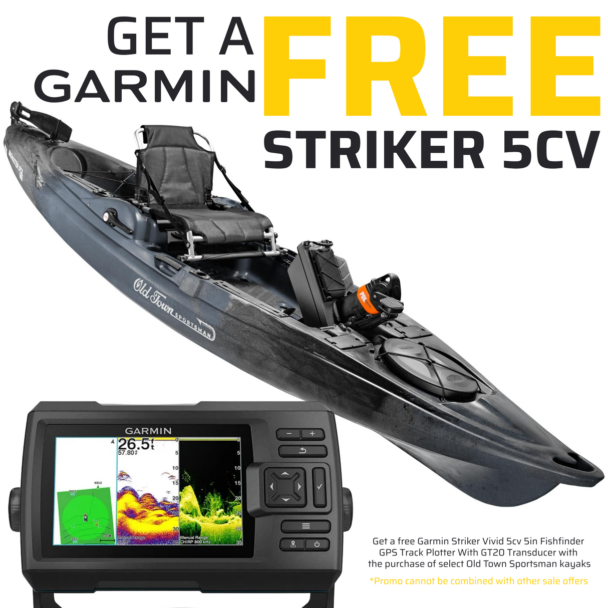 Old Town Sportsman Bigwater 132 PDL Pedal Kayak