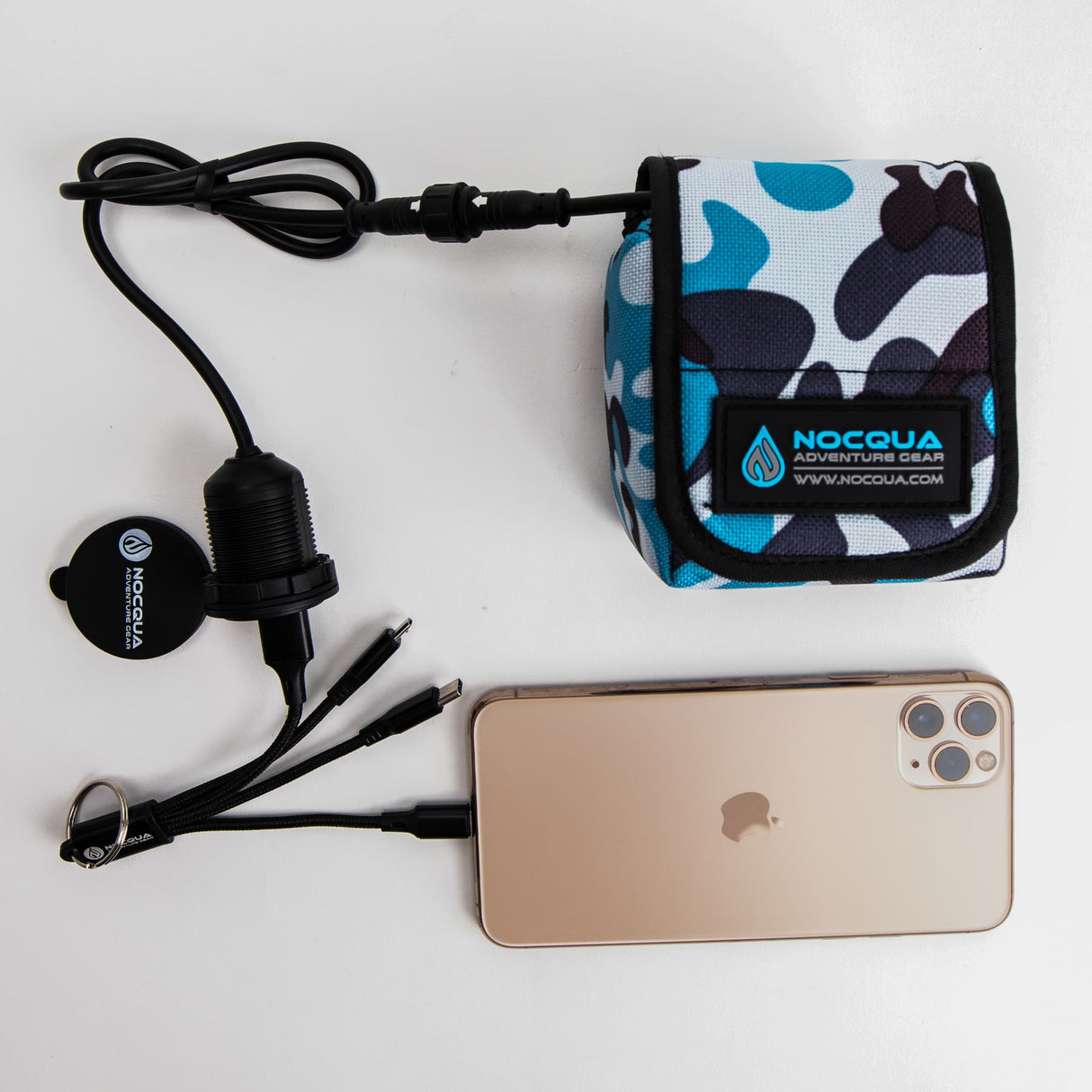 Nocqua Dual Port USB Adapter