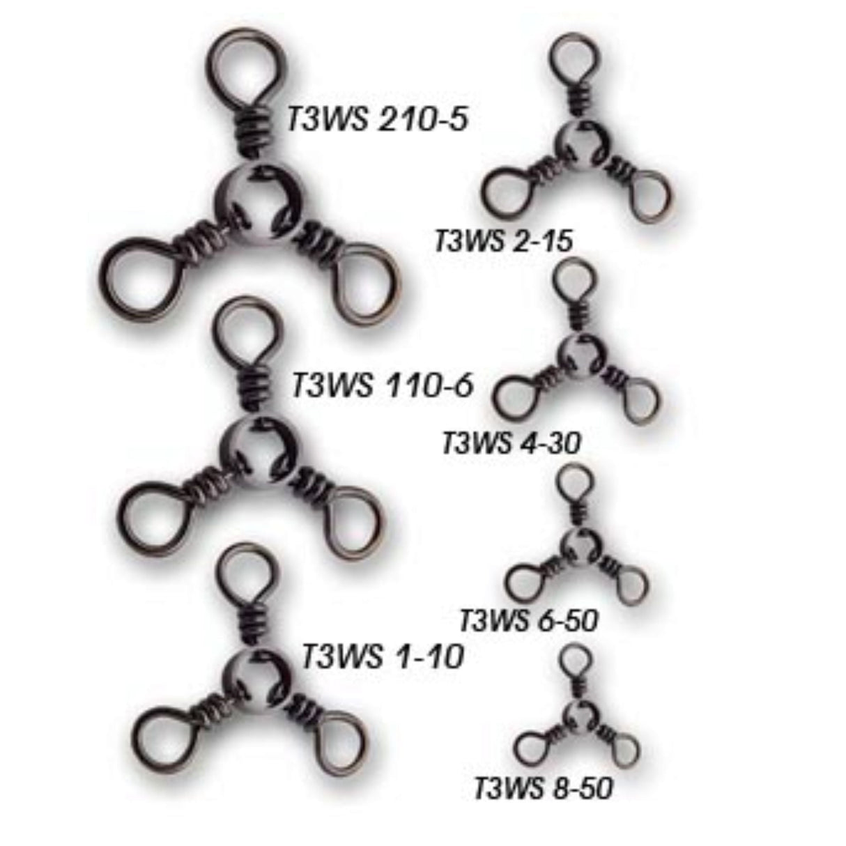Tsunami Three-Way Swivels