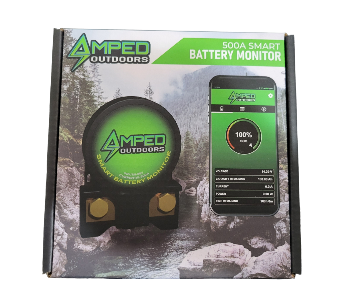 Amped Outdoors Bluetooth Smart Battery Monitor