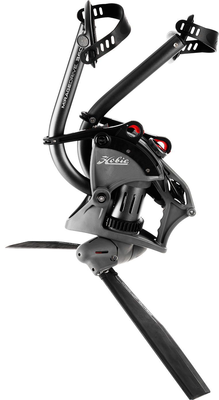 Hobie Mirage Drive 360 with Turbo Kick Up Fins