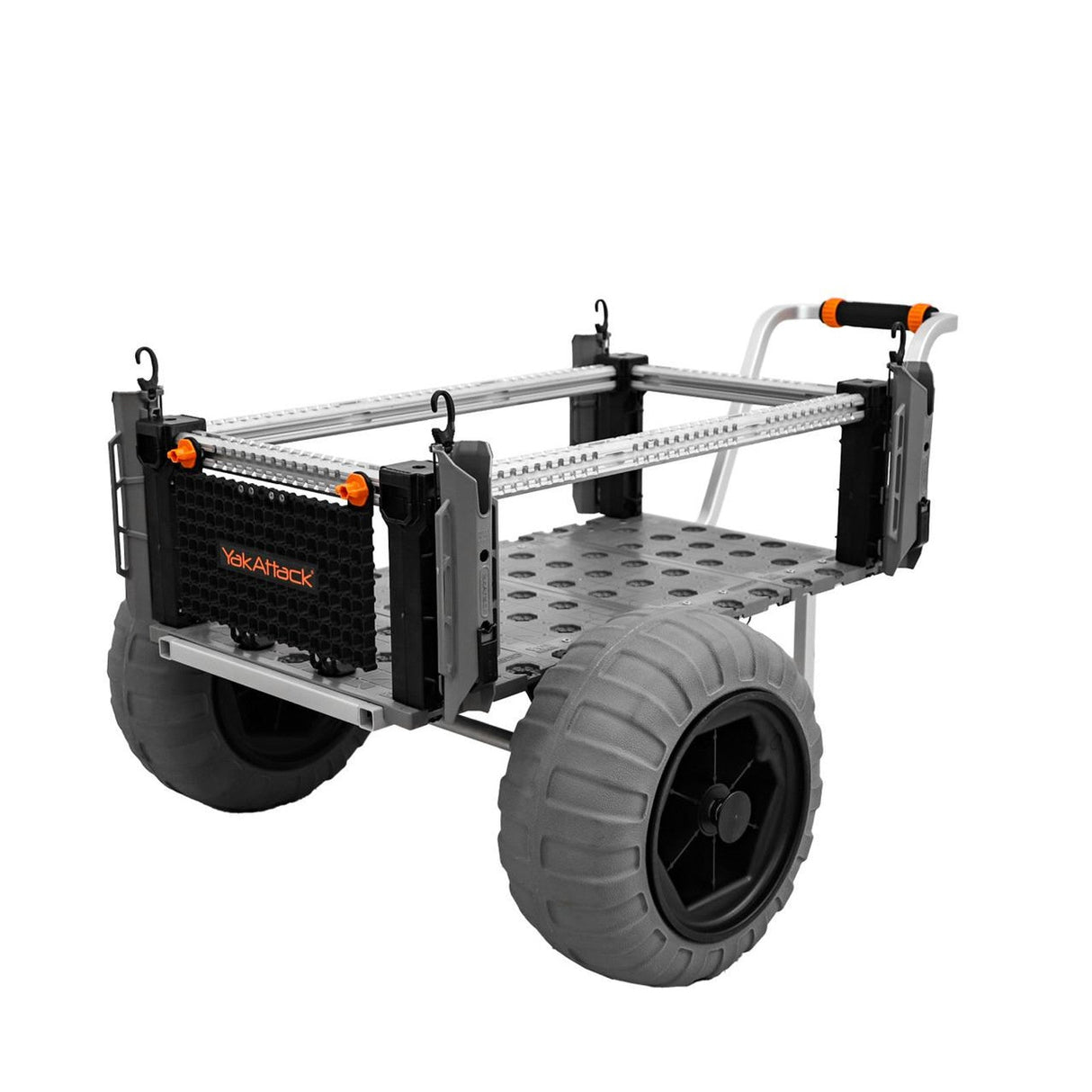 YakAttack SandRig Surf Cart, 20” x 36” with 16" Balloon Tires