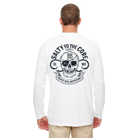 BHO "Salty to the Core" Original Skull SolarUV Long Sleeve Shirt