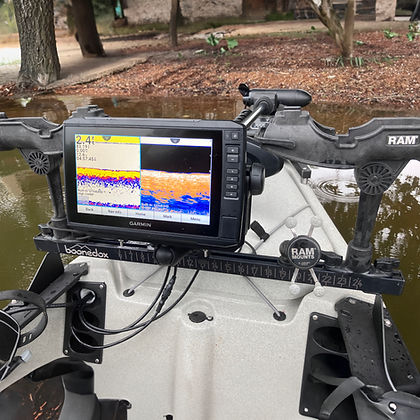 Boonedox Slotted Console Riser Kit Angled For Hobie Pro Angler