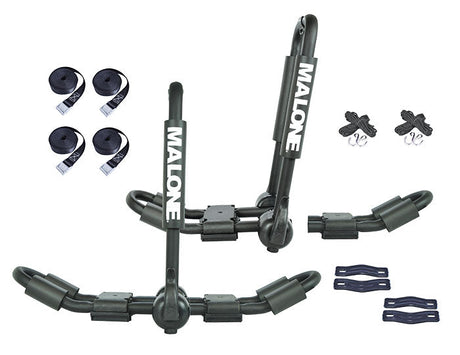 Malone FoldAway-5 Multi-Rack Folding 1 or 2 Kayak, SUP, Canoe Carrier