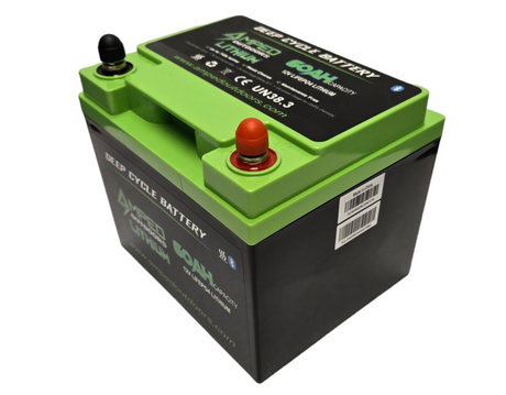 Amped Outdoors 12.8V 60Ah LiFePO4 Battery