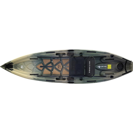 NuCanoe UNLIMITED Sit-on-Top Fishing/Hunting Kayak (Paddle, Pedal Drive, OR Motorized)