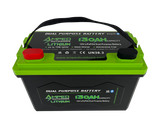 Amped Outdoors 12.8V 130Ah Dual Purpose Lithium Battery (Cranking)