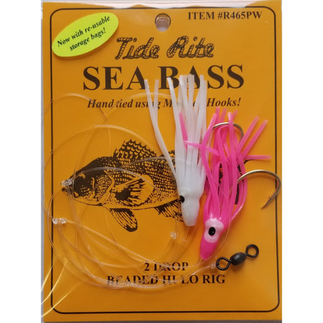 Tide Rite R465 Series Sea Bass 2-Drop Beaded Hi-Lo Rigs