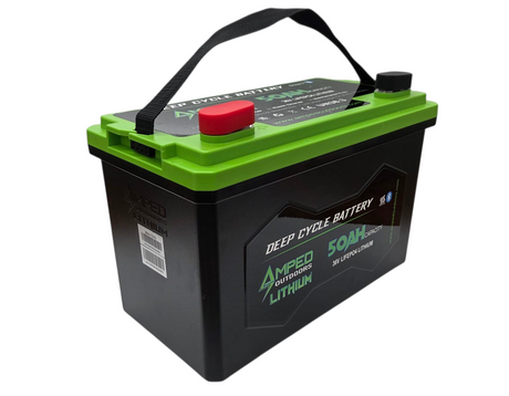 Amped Outdoors 36V 50Ah Trolling Motor LiFePO4 Battery