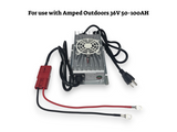 Amped Outdoors 36V 50Ah Trolling Motor LiFePO4 Battery