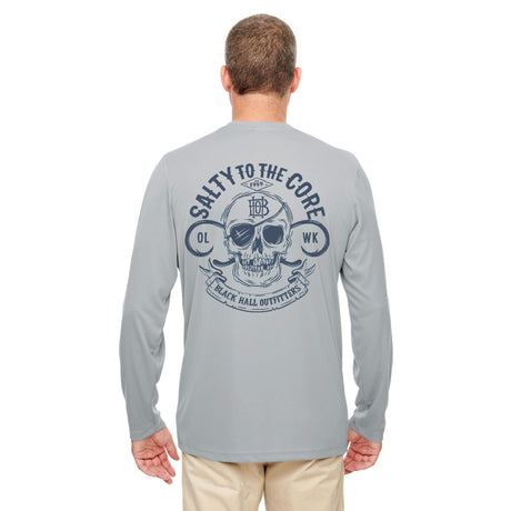 BHO "Salty to the Core" Original Skull SolarUV Long Sleeve Shirt