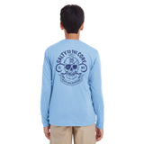 BHO "Salty to the Core" Original Skull SolarUV Long Sleeve Shirt