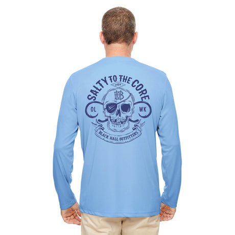BHO "Salty to the Core" Original Skull SolarUV Long Sleeve Shirt