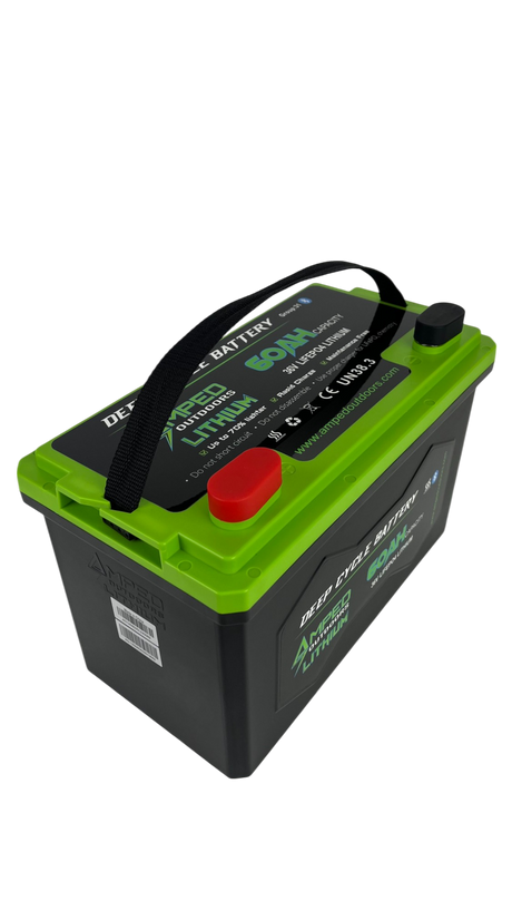 Amped Outdoors 36V 60Ah Trolling Motor LiFePO4 Battery
