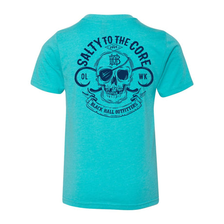 BHO "Salty to the Core" Original Skull Short Sleeve Shirt (2023 Version)