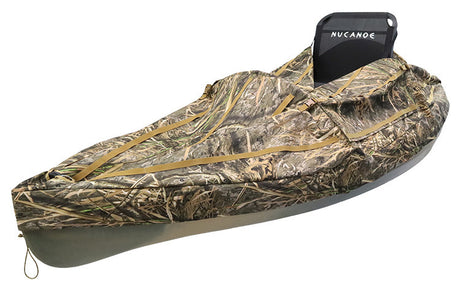 NuCanoe MossyOak Shadow Grass Layout Hunting Blinds for use on the NuCanoe U10 and UNLIMITED models
