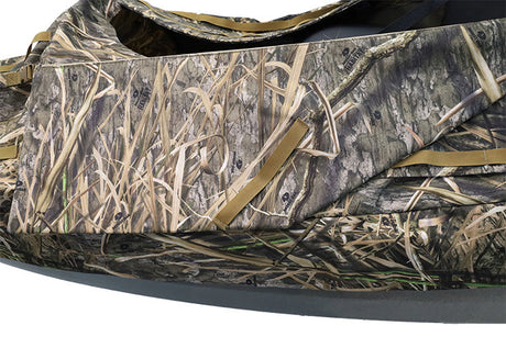 NuCanoe MossyOak Shadow Grass Layout Hunting Blinds for use on the NuCanoe U10 and UNLIMITED models