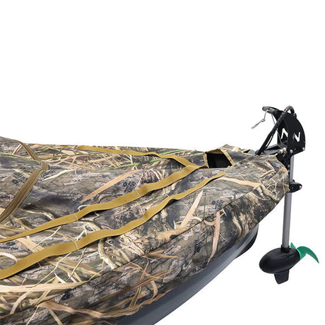 NuCanoe MossyOak Shadow Grass Layout Hunting Blinds for use on the NuCanoe U10 and UNLIMITED models
