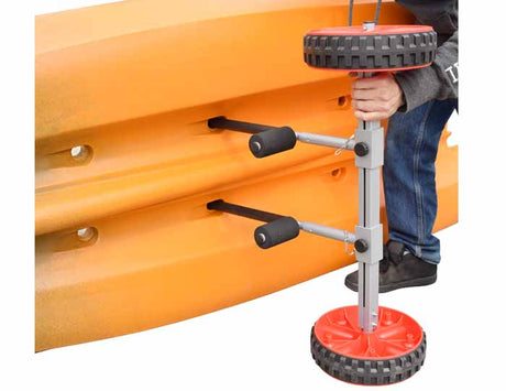 Malone Xpress TRX - Scupper Style Kayak Cart - No-Flat Tires