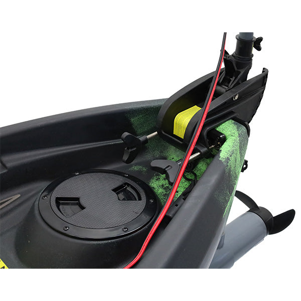 NuCanoe Transom Mount Trolling Motor Mount Kit for Minn Kota or MotorGuide Trolling Motors Compatiable with NuCanoe Flint, U10 and UNLIMITED Models