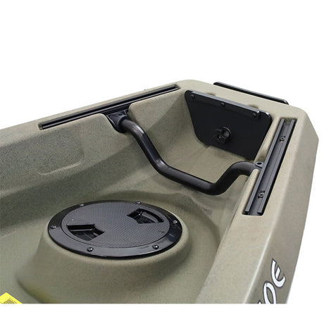 NuCanoe Transom Mount Trolling Motor Mount Kit for Minn Kota or MotorGuide Trolling Motors Compatiable with NuCanoe Flint, U10 and UNLIMITED Models