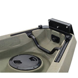 NuCanoe Bow Mount Outboard Motor Mount Kit for Short Shaft Outboard Motors