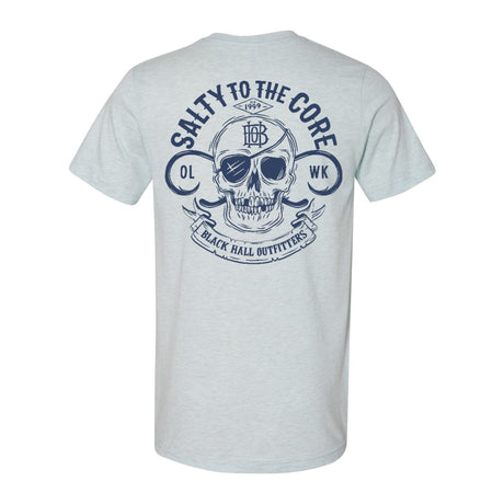 BHO "Salty to the Core" Original Skull Short Sleeve Shirt (2023 Version)