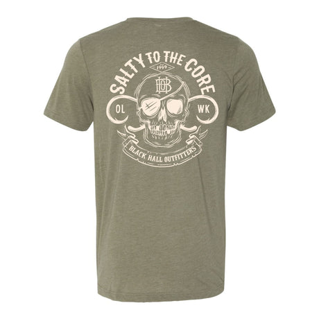 BHO "Salty to the Core" Original Skull Short Sleeve Shirt (2023 Version)