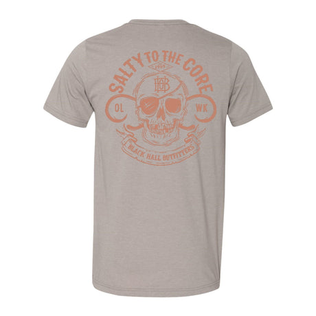 BHO "Salty to the Core" Original Skull Short Sleeve Shirt (2023 Version)