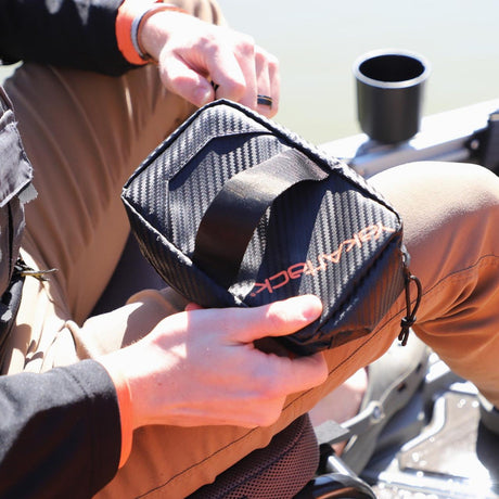 YakAttack 8” x 5” HD Tackle Wallet, Black Carbon