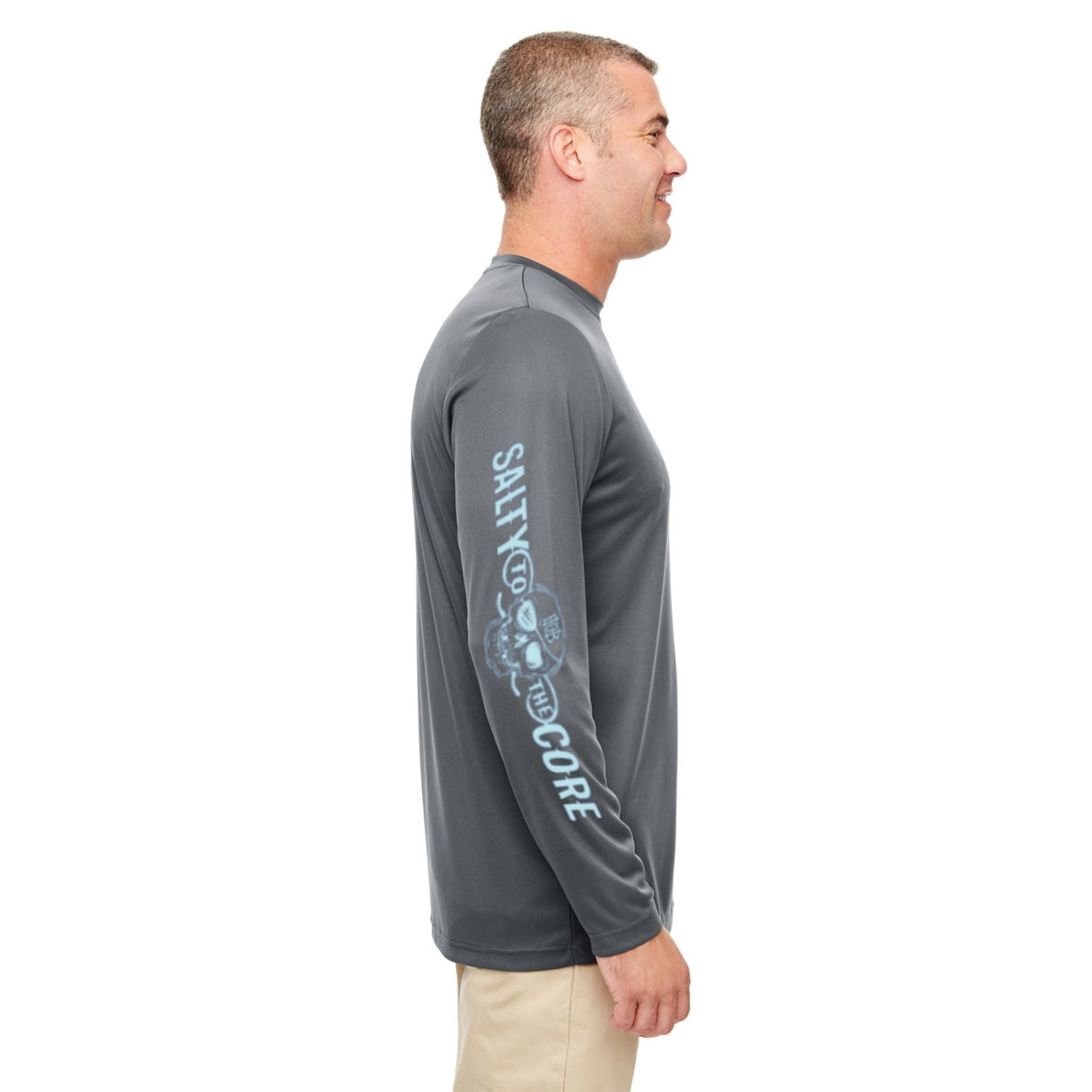 BHO "Salty to the Core" Original Skull SolarUV Long Sleeve Shirt
