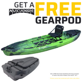 Nucanoe Unlimited Max (UMAX) Sit-on-Top Fishing/Hunting Kayak (Paddle, Pedal Drive, OR Motorized)