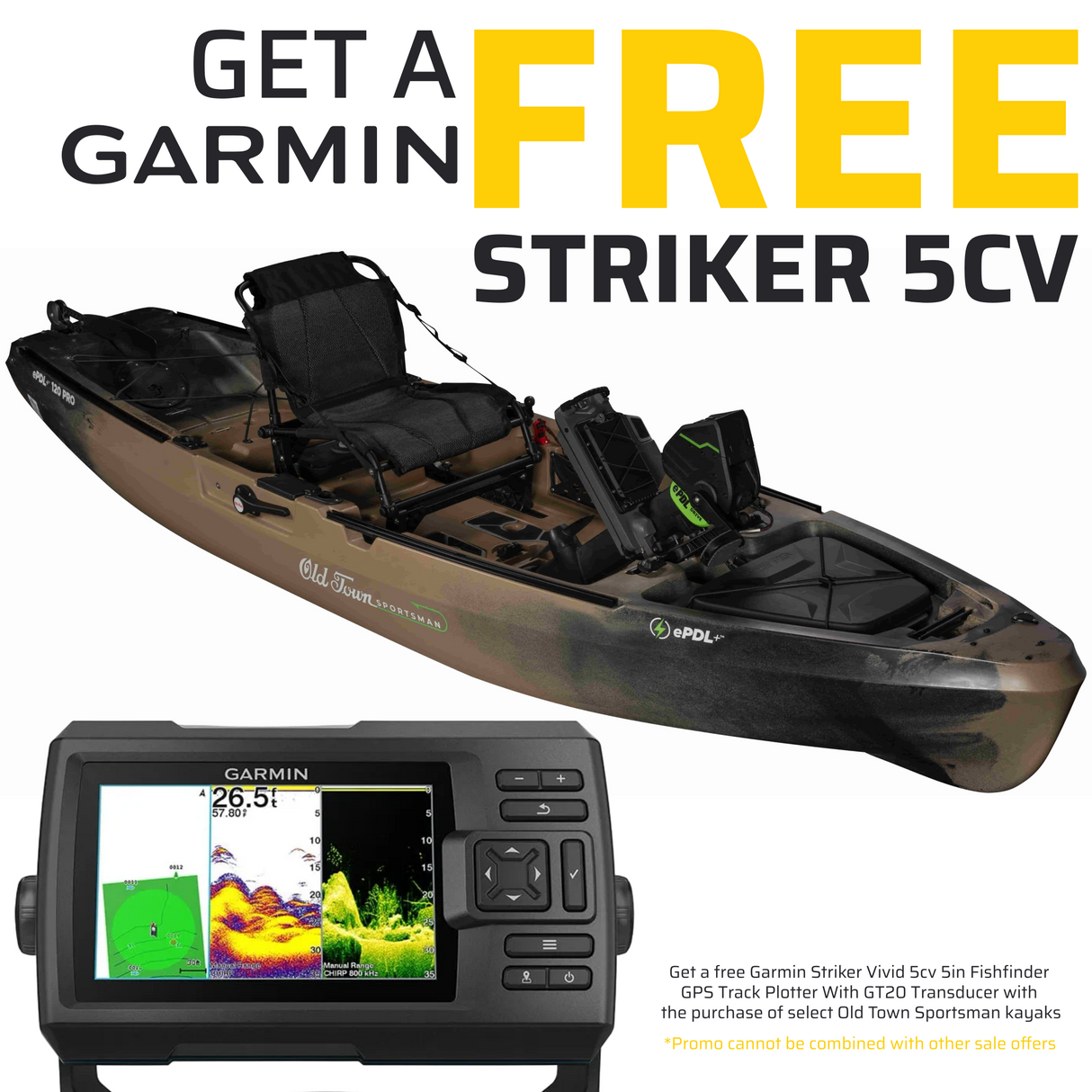 Old Town Sportsman 120 ePDL+ Pro Kayak