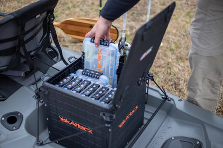 YakAttack BlackPak Pro Kayak Fishing Crate - 13" x 13"
