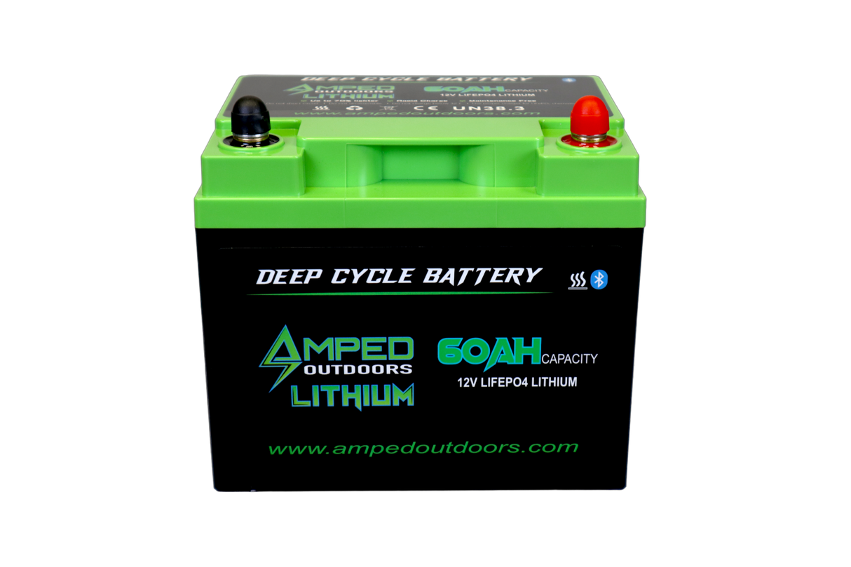 Amped Outdoors 12.8V 60Ah LiFePO4 Battery
