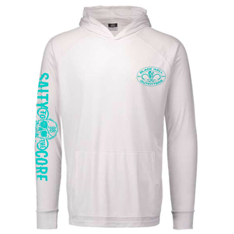 BHO "Salty to the Core" Original Skull SolarUV Long Sleeve Hoodie